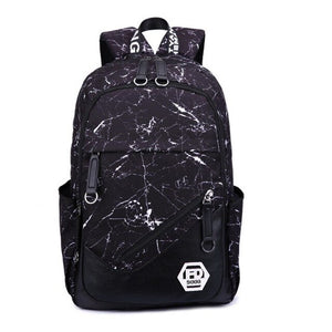Black shockproof Laptop Backpacks