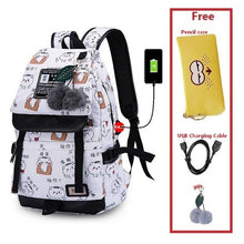 Load image into Gallery viewer, Women's nylon backpack