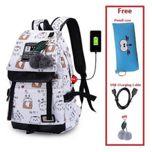 Load image into Gallery viewer, Women's nylon backpack