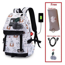 Load image into Gallery viewer, Fashion girl school bag