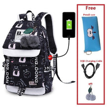 Load image into Gallery viewer, Fashion girl school bag