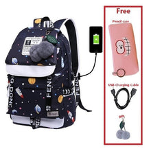 Load image into Gallery viewer, Fashion girl school bag