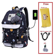 Load image into Gallery viewer, Fashion girl school bag