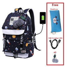 Load image into Gallery viewer, Fashion girl school bag