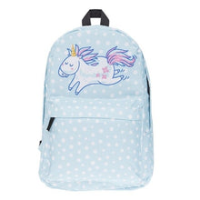 Load image into Gallery viewer, Unicorn pattern school bag