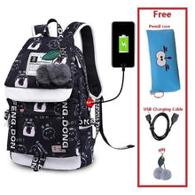 Load image into Gallery viewer, New girl laptop backpack