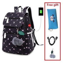 Load image into Gallery viewer, Girl school bags