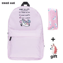 Load image into Gallery viewer, Girl fashion school bag
