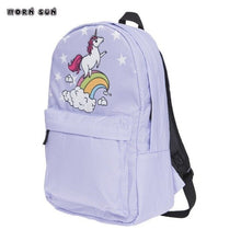 Load image into Gallery viewer, Girl schoolbag Unicorn Backpack
