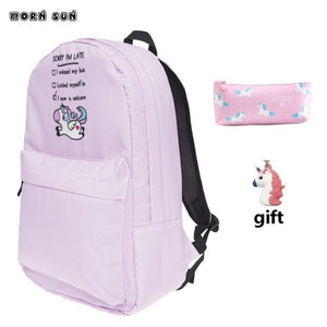 Girl schoolbag Unicorn Backpack