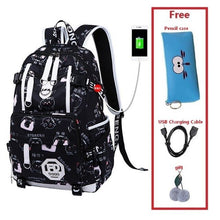 Load image into Gallery viewer, Female student backpack