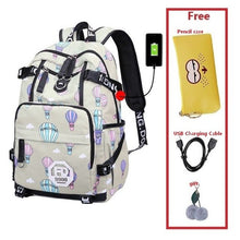 Load image into Gallery viewer, Female student backpack