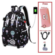 Load image into Gallery viewer, Female student backpack