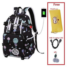 Load image into Gallery viewer, Female student backpack