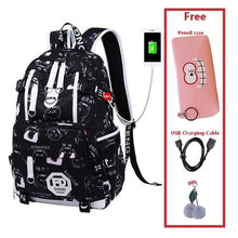 Load image into Gallery viewer, fashion school bag