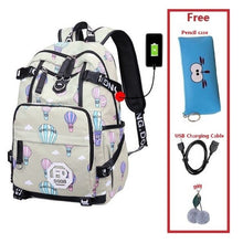 Load image into Gallery viewer, fashion school bag