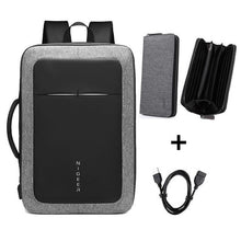 Load image into Gallery viewer, Multifunction USB laptop backpacks